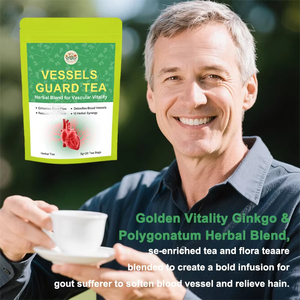 หลอดเลือดปกป้องชา10-สมุนไพรชา Synergy กับแปะก๊วย biloba และ Polygonatum เพื่อเพิ่มการไหลเวียนของเลือดและพลังของหลอดเลือดสำหรับผู้ใหญ่ - Product Image 6