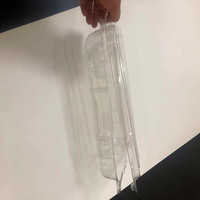 Boîte blister d'expédition de plantes vivantes en plastique jetables CPET Emballage à clapet pour plantes