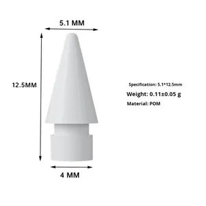 <span class=keywords><strong>Puntas</strong></span> <span class=keywords><strong>de</strong></span> Repuesto para Lápiz Compatibles con el Lápiz <span class=keywords><strong>Apple</strong></span> <span class=keywords><strong>de</strong></span> 1ª y <span class=keywords><strong>2</strong></span>ª Generación - Product Image 3