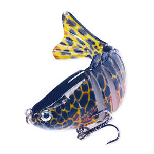 In Stock 9.7cm-14.5g esche da pesca 7 segmenti esche da pesca esche da nuoto esche da pesca - Product Image 4