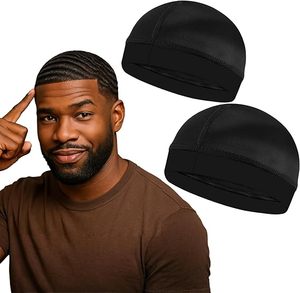 Casquettes <span class=keywords><strong>Wave</strong></span> Premium pour <span class=keywords><strong>homme</strong></span>, bonne casquette de compression sur Durag pour 360, 540, 720 vagues - Product Image 1