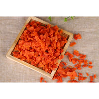 Carottes entières déshydratées en vrac Yuanfu, légumes séchés AD, séchage à l'air, forme de flocons, faible humidité, collations instantanées, durée de conservation de 12 mois