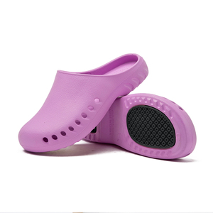Calzado Médico Antideslizante Verde y Blanco para Clínica y Farmacia, Pantuflas Ergonómicas de <span class=keywords><strong>Masaje</strong></span>, <span class=keywords><strong>Zuecos</strong></span> Quirúrgicos para Hombre - Product Image 3