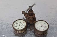 Régulateur de gaz oxyacétylène PLC Hoke Marquette modèle Gau pour produit sous garantie
