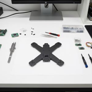 Placas de Fibra de Carbono 3K SHENYU para Drones FPV, Forma de X, Alta Resistencia y Ligereza, para Construcción de Drones de Carreras y Proyectos DIY - Product Image 5