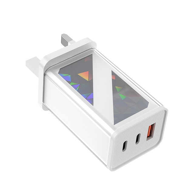 2026 New 45W GaN Charger USB Type-C Multi Ports Fast Charging OTP Protection EU/UK/US Plug Standard Electric for Mobile Phones