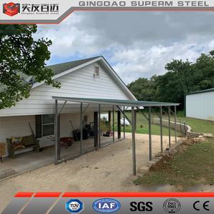 โรงจอดรถรถบรรทุกโลหะพร้อมดีไซน์โครงสร้างเหล็กสำเร็จรูป - Product Image 3