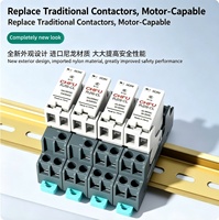 Composant de contrôle de puissance micro-mince RJ1S-CL (P) AC220V 1NO 1NC 12A 5 broches, équipé d'une base raffinée de qualité supérieure