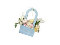 Boîtes en papier kraft recyclables sac d'emballage de fleurs pour plantes fleurs fraîches