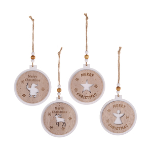 <span class=keywords><strong>Buon</strong></span> <span class=keywords><strong>natale</strong></span> auguri ciondolo legno di cervo albero di <span class=keywords><strong>natale</strong></span> appeso ornamento festa fornitura regalo - Product Image 1