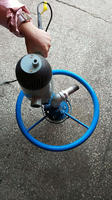 Foreuse de puits portative Max 50m, machine de forage de puits d'eau portable, prix bas, qualité