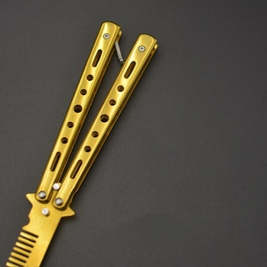 Pettine Pieghevole Automatico a Farfalla, Strumento Tascabile per lo Styling di Capelli e <span class=keywords><strong>Barba</strong></span> - Product Image 4