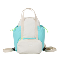 Sac à dos pour femme durable 3-en-1 coloré, sac à dos léger convertible sans PFC en nylon pour les voyages quotidiens et les activités de plein air