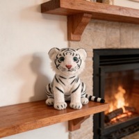 Peluche de Tigre Lavable, Peluche Personalizado, Animal de Peluche Simulado, Fabricante Original, Animales Personalizados