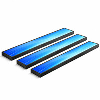 Écran LCD Barre Allongée de 36,8 Pouces, Haute Luminosité, Panneau Ultra Large avec Fonctionnement Continu 24/7, Installation Intégrée