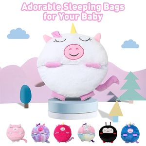Vente en gros en usine de sacs de couchage d'<span class=keywords><strong>hiver</strong></span> pour enfants Conception de dessin animé Sécurité douce et respirante certifiée pour les enfants - Product Image 2