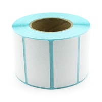 Etiquetas de Papel Térmico Autoadhesivas de Alta Resistencia de Fábrica China, 60x60mm, 500 Etiquetas, Rollo de Papel Térmico Sensible al Calor, Larga Vida Útil de la Imagen