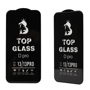 Protecteur d'écran 3D 9H, haute qualité, couverture complète en verre trempé pour iPhone 11 Pro max micas