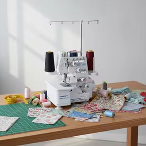 Machine à coudre surjeteuse multifonction programmable à 4 fils, haute précision, mini, <span class=keywords><strong>pour</strong></span> la maison, <span class=keywords><strong>pour</strong></span> robes - Product Image 1