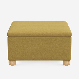 Mới đến đa chức năng mềm lưu trữ nhỏ vuông Ottoman Phân - Product Image 6