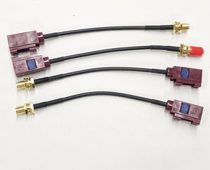 Câble adaptateur d'extension FAKRA vers SMA, câble coaxial Farka de type C vers prise femelle SMA, câble de liaison RG174, assemblage de câble coaxial noir 50 50 cm - Product Image 2