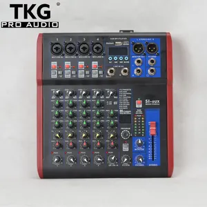 TKG 99 dsp effect USB performance stage sound audio speaker 6 channel mixer mixing console professional audio mixer