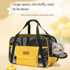 Breathable Mesh <b>Pet</b> <b>Carrier</b> Bag Portable Travel Handbag for Small Cat Dog Outdoor Carrying <b>Pet</b> Tote Bag - Product Image 2