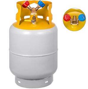 สารทำความเย็น R22 R410a R32 R134a CFC การกู้คืน Reclaim ถังความดันก๊าซ30LbsTank - Product Image 3