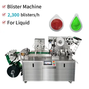 Thermovormende Kleine Boterkaaspasta Jam Honing Blister Verpakkingsmachine Vloeibare Blister Verpakkingsmachine Guangzhou