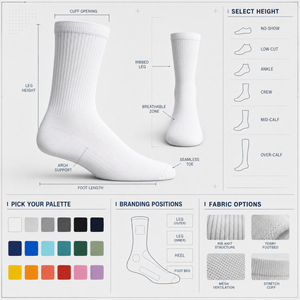 Breathable Cycling <b>Socks</b> High Cut Comfortable <b>Moisture</b> Wicking Cushioned Sole Multi Color for Men Women Road Biking Sports - Product Image 2