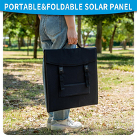 Panneaux solaires monocristallins pliables ALECTER 100W PET, sortie DC USB, chargeur portable, haute efficacité, certifié TUV, 2,5 kg