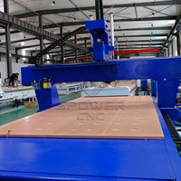 Routeur CNC 5 axes simultanés haut de gamme certifié CE Hiteco 13,5 kW avec broche ATC, structure portique robuste et fonction RTCP