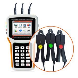 Analyseur numérique de qualité d'alimentation NCEL JS8030, 3 pince ampèremétriques, mesure de tension, courant et fréquence, équipement de test AC, voltmètre, ampèremètre - Product Image 3