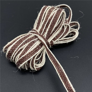 Ficelle <span class=keywords><strong>de</strong></span> jute rustique tressée haute résistance 6 mm, 5 m, durable, biodégradable, en toile <span class=keywords><strong>de</strong></span> jute pour artisanat, décorations, emballages - Product Image 3