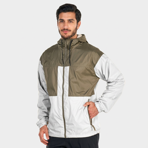 Chaqueta Cortavientos con Capucha Personalizada por Sublimación para Hombre, Impermeable, para Correr al Aire Libre, Grosor Estándar - Product Image 1