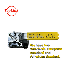 Válvula de bola de acero inoxidable con Control Manual de alta calidad, válvulas roscadas hembra de 3 piezas para uso alimentario/médico/químico - Product Image 4