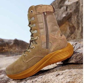 Botas tácticas HBA32 para hombre, ligeras, color coyote marrón, color café oscuro, para desierto, entrenamiento, zapatos para hombre. - Product Image 2