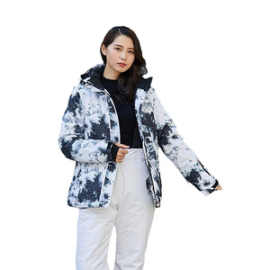 Chaqueta <span class=keywords><strong>de</strong></span> Esquí para Mujer, para Snowboard, Montañismo, Esquí al Aire Libre, Transpirable, Resistente al Viento, Impermeable, Cálida - Product Image 1
