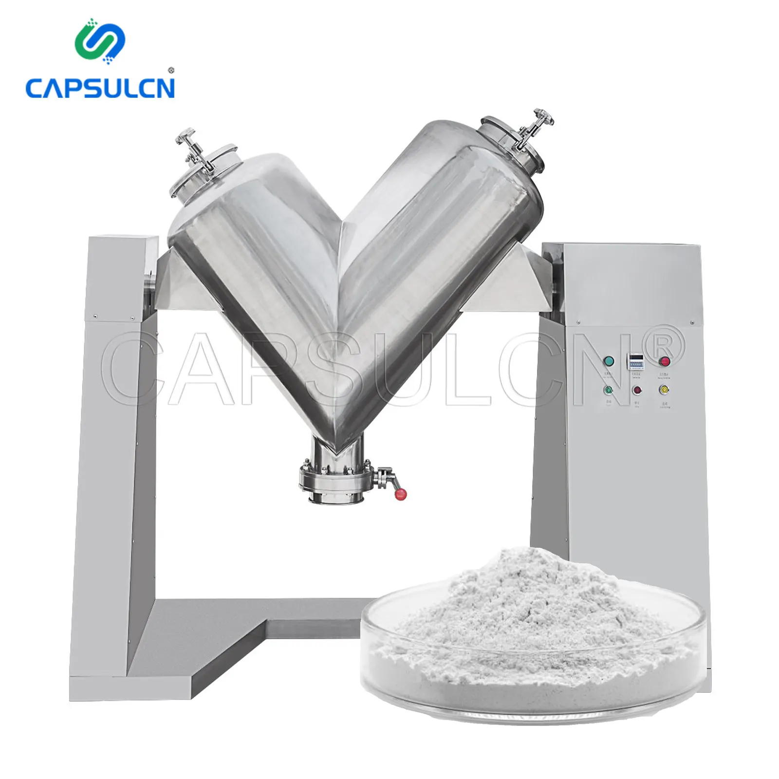 1kg 2kg 5kg 10kg 20kg 100kg Industrial Dry Powder Food Material Mix Chemical Food Flour Granule Blender Mixer Machine