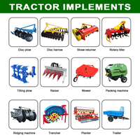 Tracteur 4x4 Prime 100HP avec cabine climatisée, forte pression hydraulique, capacité de levage élevée et démarrage électrique – Disponible dès aujourd'hui