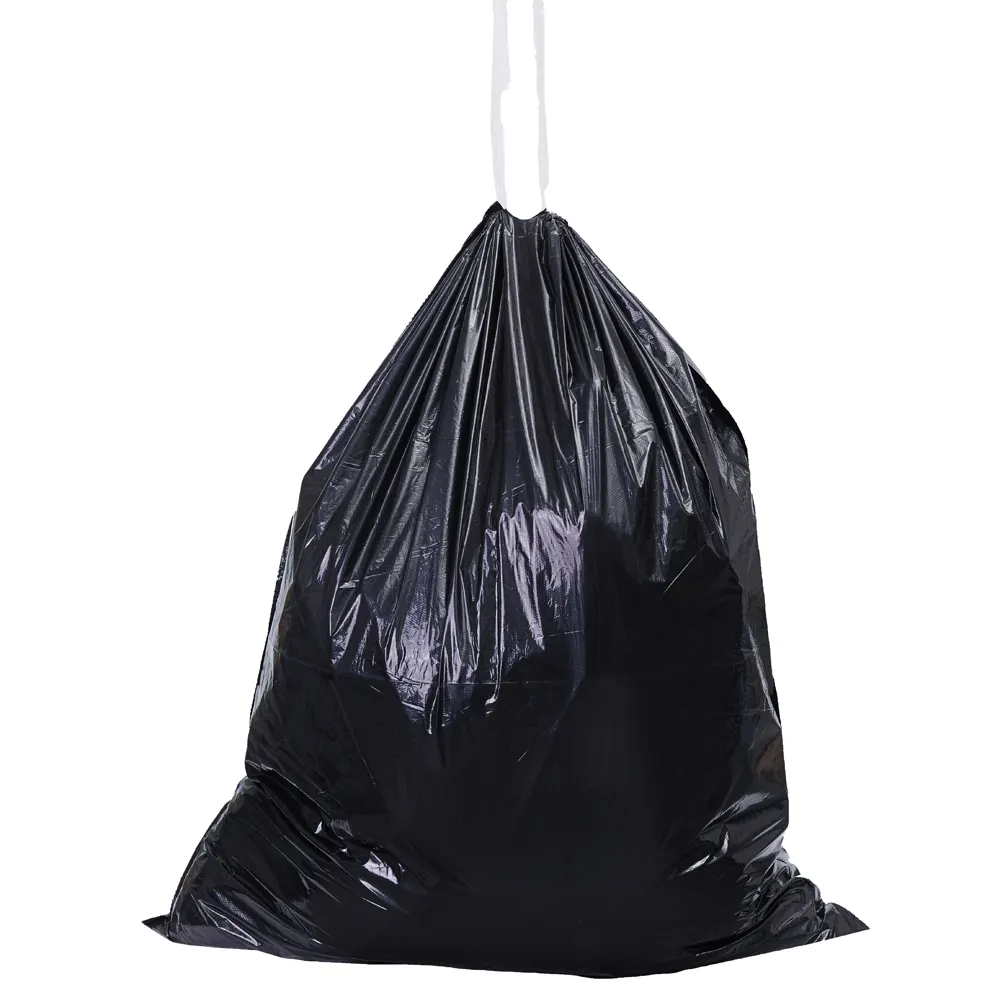 黒の使い捨てビンライナー廃棄物袋ゴミ箱最高品質悪い臭いなし滅菌安いプラスチック卸売ゴミ袋