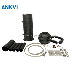 Caja de Empalme de Fibra Óptica de 96 Núcleos, 1 Entrada y 4 Salidas, IP68, Domo Vertical, XRT-MS-009, Caja de Unión de Cable Óptico, ABS Termocontraíble - Product Image 3