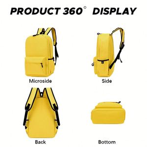 Mochilas Escolares Personalizadas con Logotipo de Fábrica, Juego de Mochilas Escolares para Estudiantes de Secundaria, Mochilas con Estampado de Dibujos Animados para el Regreso a Clases - Product Image 3