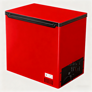 Réfrigérateur-congélateur commercial à porte unique BD/BC-340A498 avec serrure et clé, grande capacité, congélateurs à volume important - Product Image 3