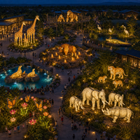 Lampes personnalisées pour la faune sauvage, pour les éclairages des zoos et les projets de parcs de safari