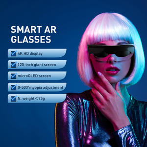 Nuevas <span class=keywords><strong>gafas</strong></span> AR inteligentes ligeras y portátiles <span class=keywords><strong>para</strong></span> PC, consola de juegos <span class=keywords><strong>para</strong></span> teléfono móvil, dispositivo <span class=keywords><strong>PS5</strong></span>, 120nich 3D 4K HD <span class=keywords><strong>VR</strong></span>, <span class=keywords><strong>gafas</strong></span> de vídeo de realidad virtual de 2, 0, 2017 - Product Image 3