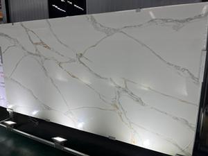 Comptoir en quartz moderne personnalisé 3200*1600mm et dessus de vanité dalles de pierre artificielle pour plans de travail de cuisine et dessus de table - Product Image 4