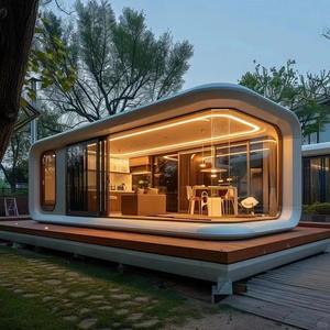 Maison préfabriquée modulaire intelligente <span class=keywords><strong>de</strong></span> conception chinoise, alimentée à l'énergie solaire, écologique, personnalisable, étanche, en acier galvanisé, garantie 5 ans - Product Image 6