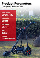 Disponible dès maintenant : Chariot de golf électrique Easy Go télécommandé, chariot de poussée avec fonction de suivi à distance, et scooter de golf électrique autoportant.