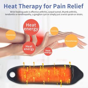 2025 nuevo masajeador de muñeca calentado terapia de masaje inteligente protector de muñeca banda de soporte eléctrico masajeador de muñeca de compresión caliente - Product Image 4